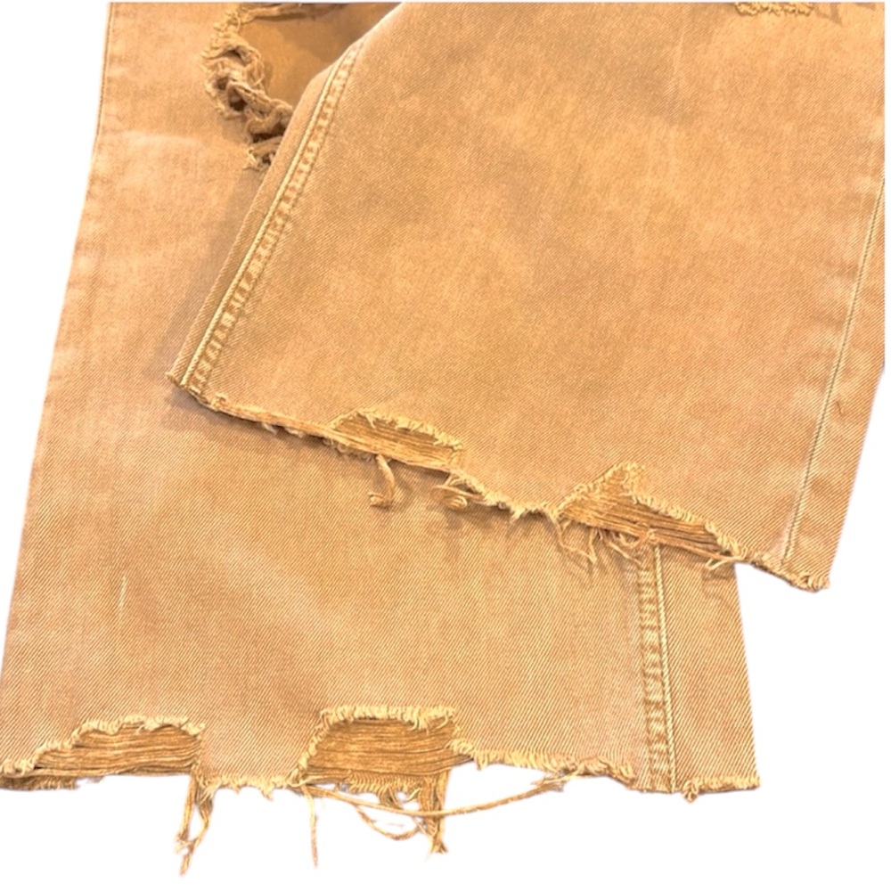 Vervet Josie Crop Flare Jean High Rise Fit Ginger Womens Size 31 - Picture 13 of 15